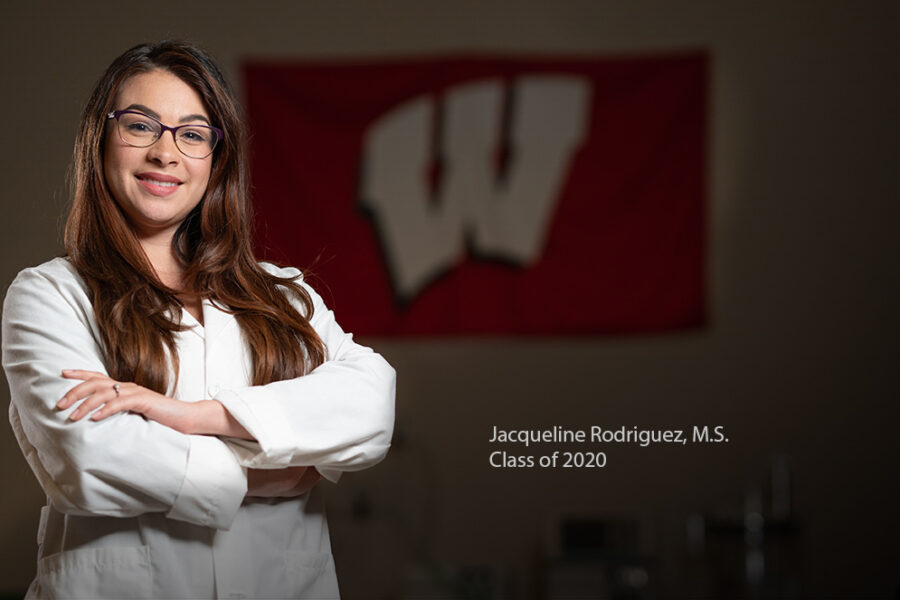 Photo of Jacqueline Rodriguez of the Class of 2020 MS in Biotechnology Program
